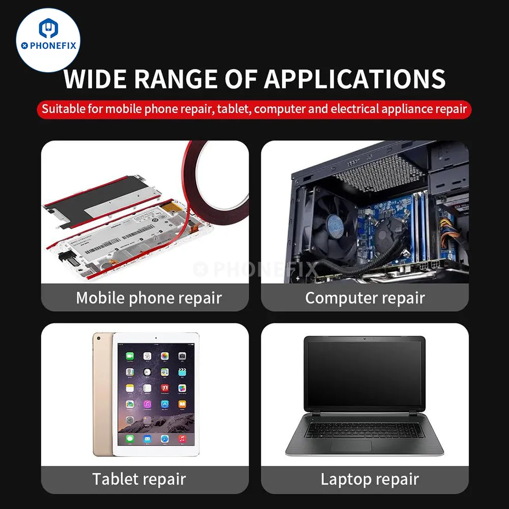 10M Heat Resistant Double Sided Tape For Phone LCD Screen Repair