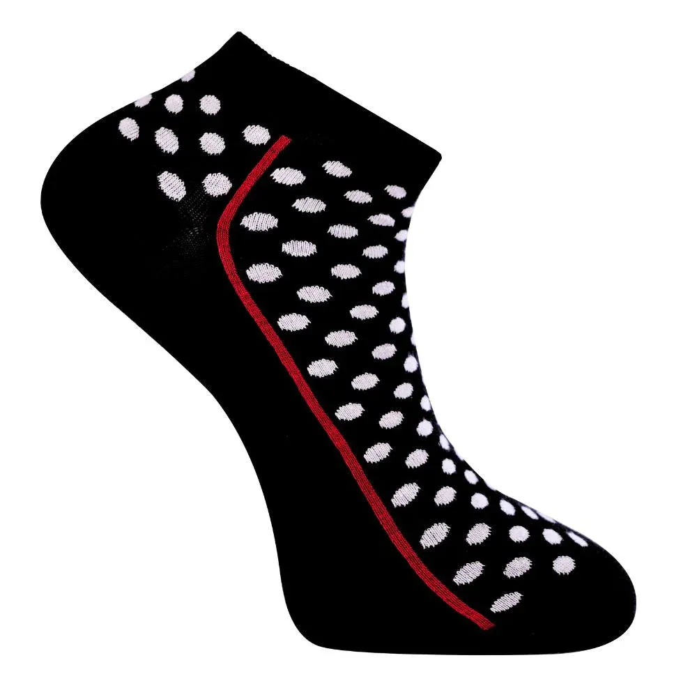 2 Pack Mix Polka Dots Ankle Socks (Unisex)