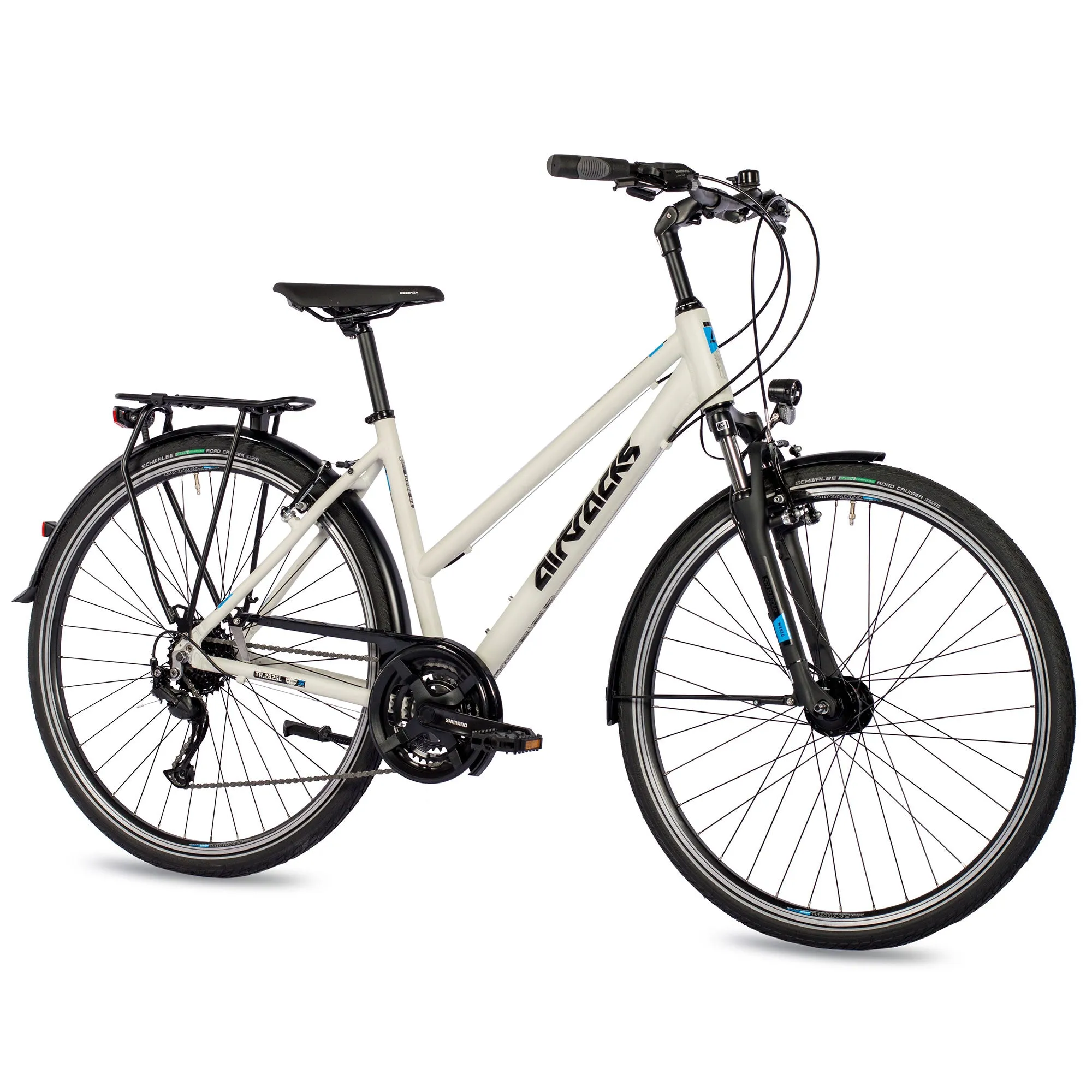 28 Zoll Damen Trekking Fahrrad TR.2825L Trekking Bike Shimano 24 x Gang Alivio RD-M3100 SGS Shadow W