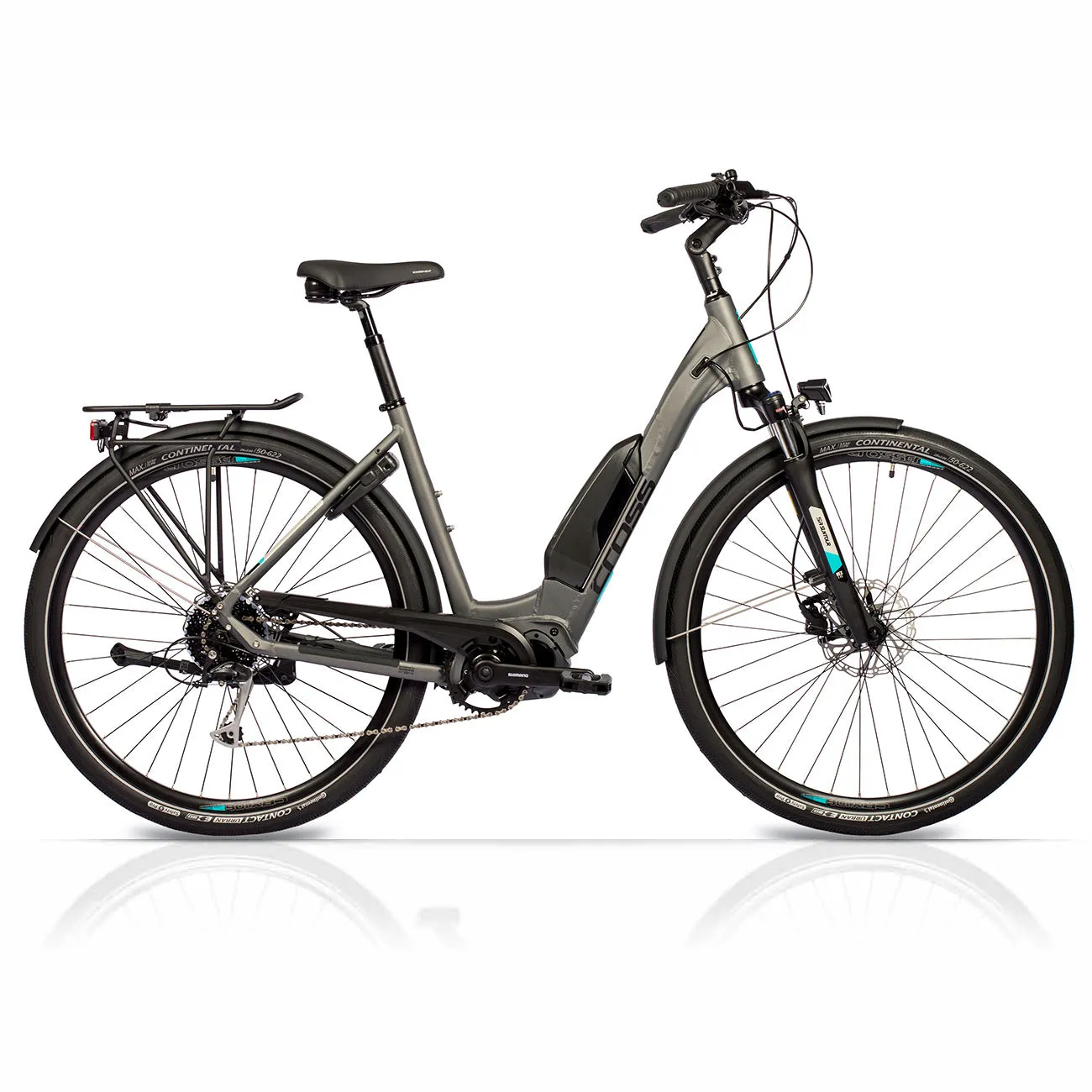 28 Zoll E-Bike Trekking Fahrrad LS WAVE X-Tron SR1 SHIMANO STеPS E-6100 504Wh 9 GANG SHIMANO ALIVIO