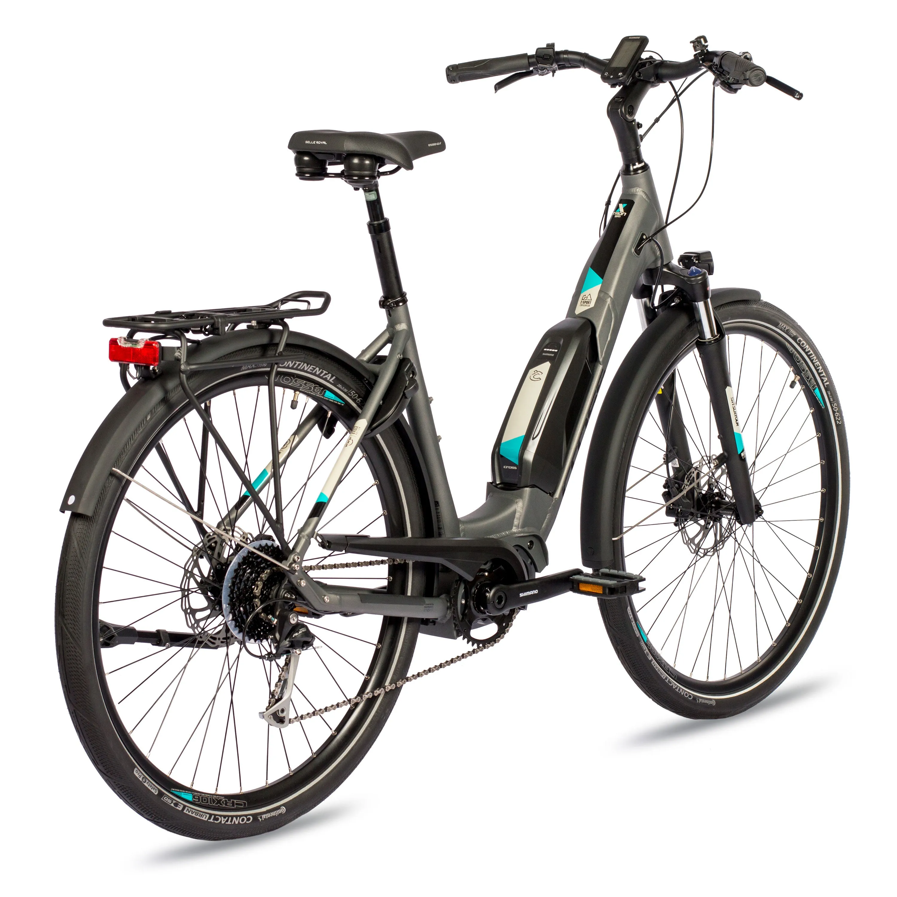 28 Zoll E-Bike Trekking Fahrrad LS WAVE X-Tron SR1 SHIMANO STеPS E-6100 504Wh 9 GANG SHIMANO ALIVIO