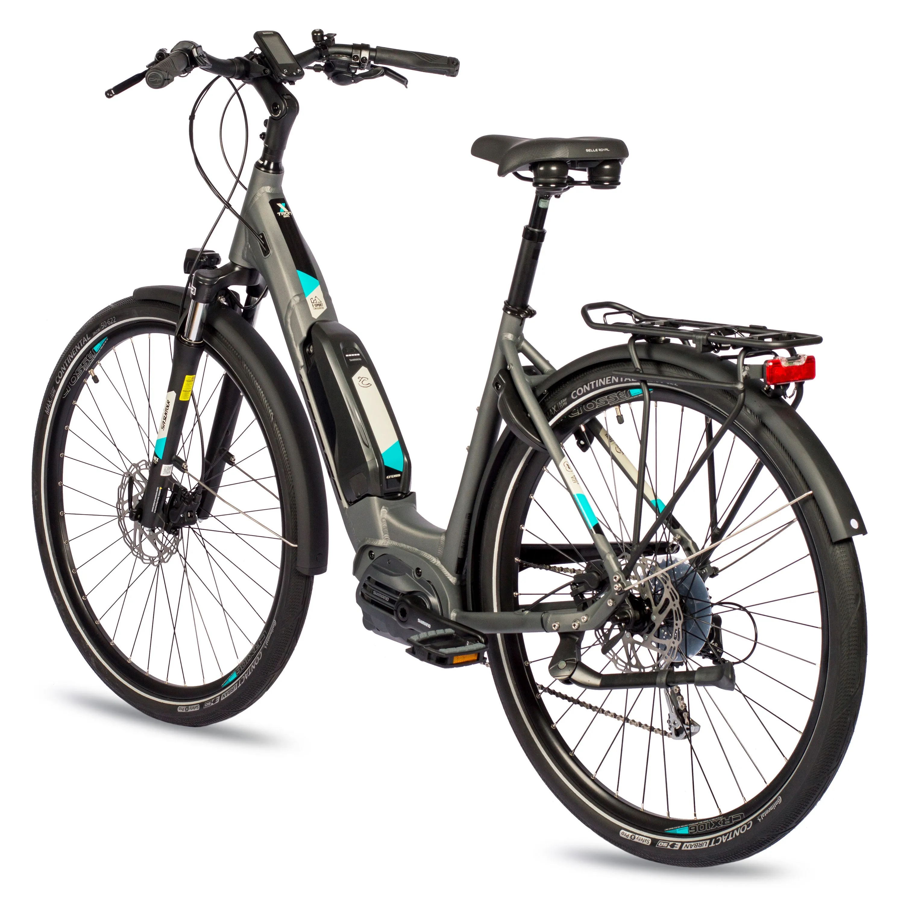 28 Zoll E-Bike Trekking Fahrrad LS WAVE X-Tron SR1 SHIMANO STеPS E-6100 504Wh 9 GANG SHIMANO ALIVIO