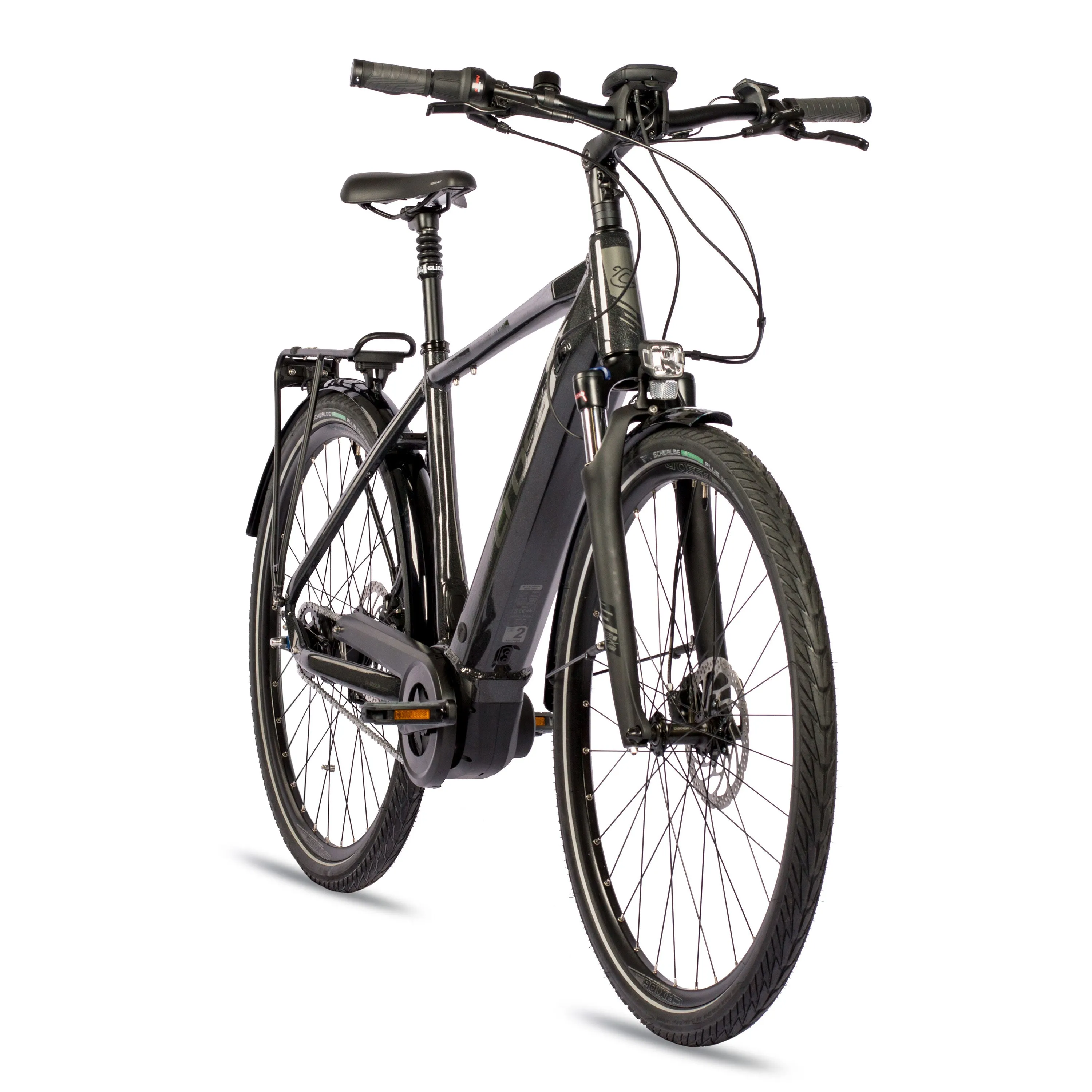 28 Zoll Herren E-Bike City Fahrrad NOVA CITY BOSCH PERFORMANCE LINE 625Wh 5 GANG SHIMANO NEXUS INTER