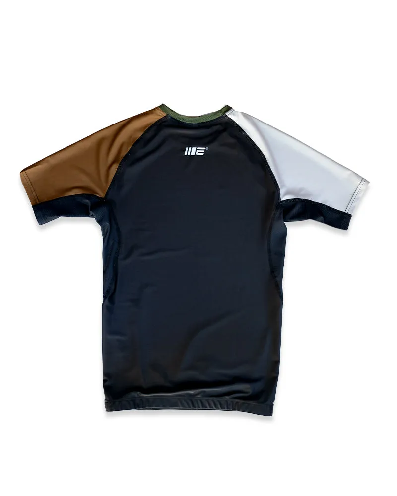 4-Panel Short Sleeve Rash Guard