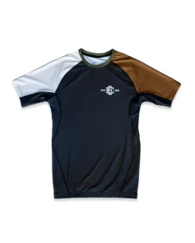 4-Panel Short Sleeve Rash Guard