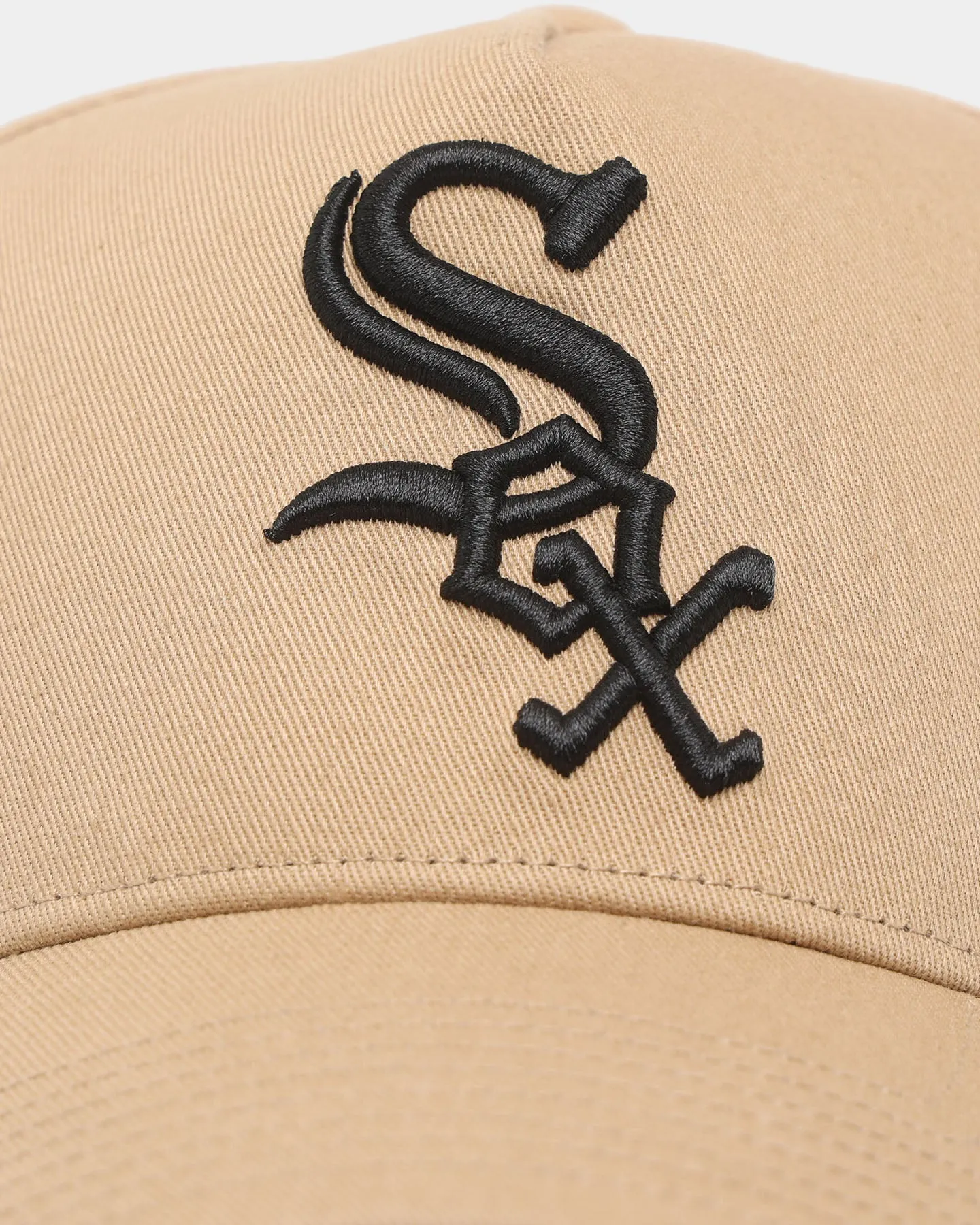 47 Brand Chicago White Sox 'Khaki Stadium' Sure Shot 47 MVP DT Snapback Khaki/Black