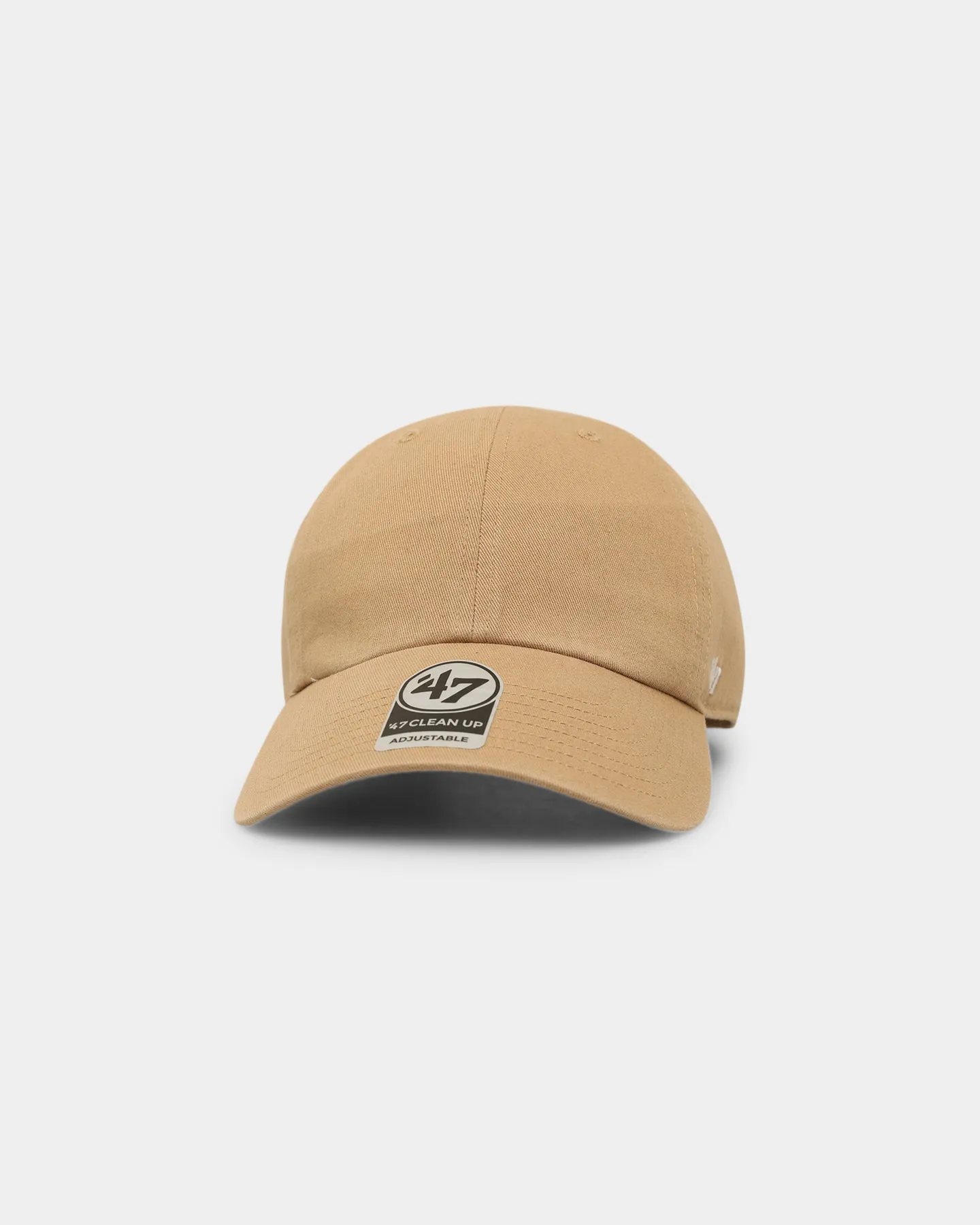 47 Brand Flat 47 Clean Up Strapback Khaki