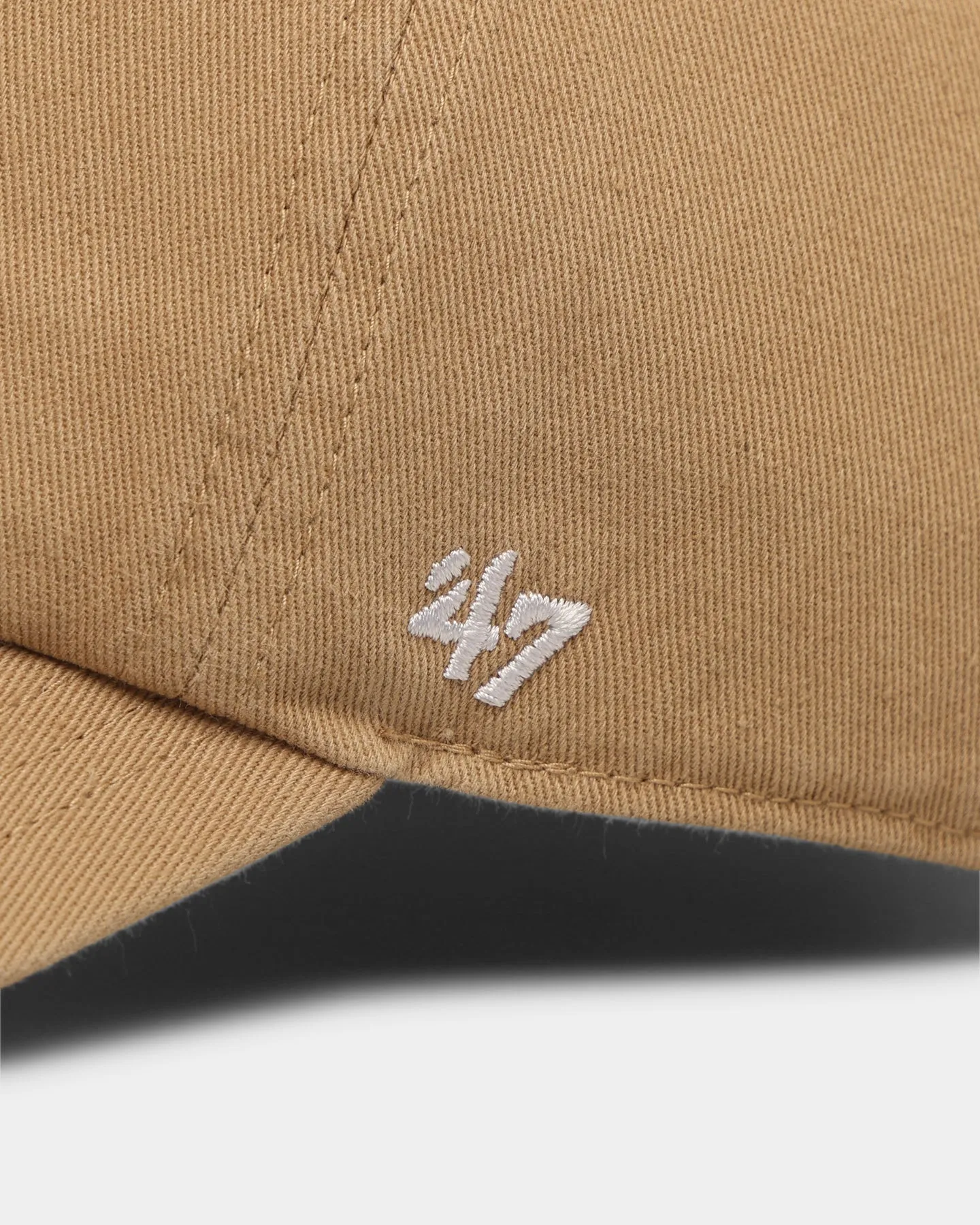 47 Brand Flat 47 Clean Up Strapback Khaki