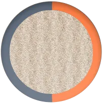 49mm Orange/Beige Trail Loop - S/M