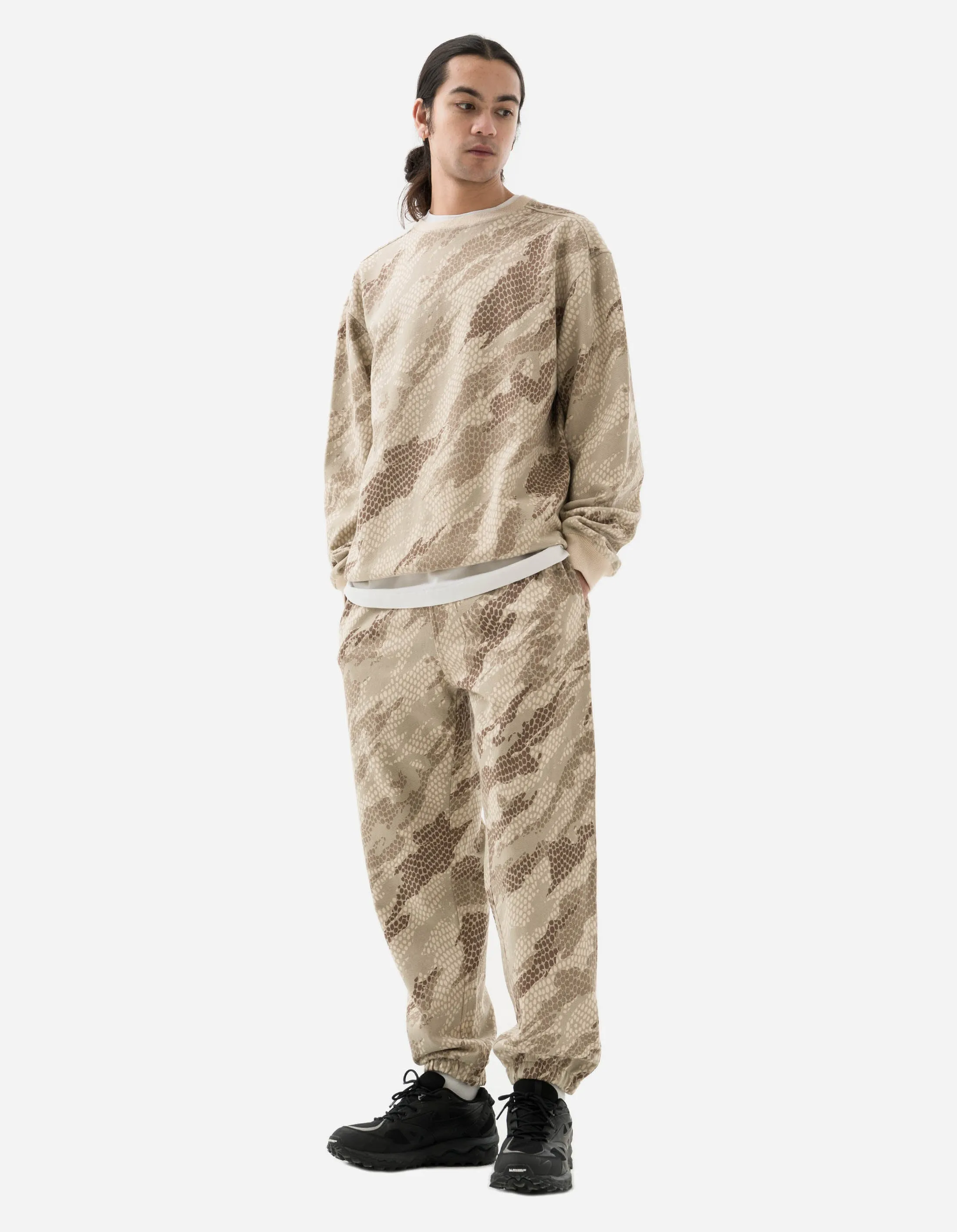 5068 Organic Camo Sweatpants Desert