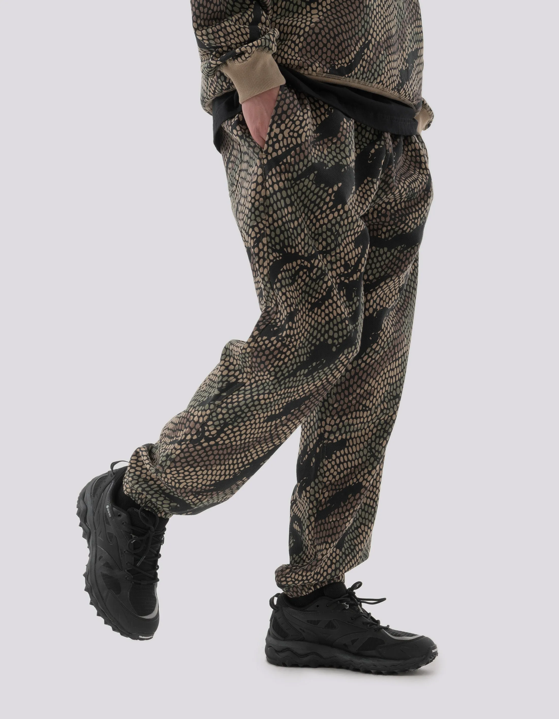 5068 Organic Camo Sweatpants Woodland