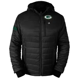 ActionHeat Green Bay Packers 5V Men's Puffer Battery Heated Jacket