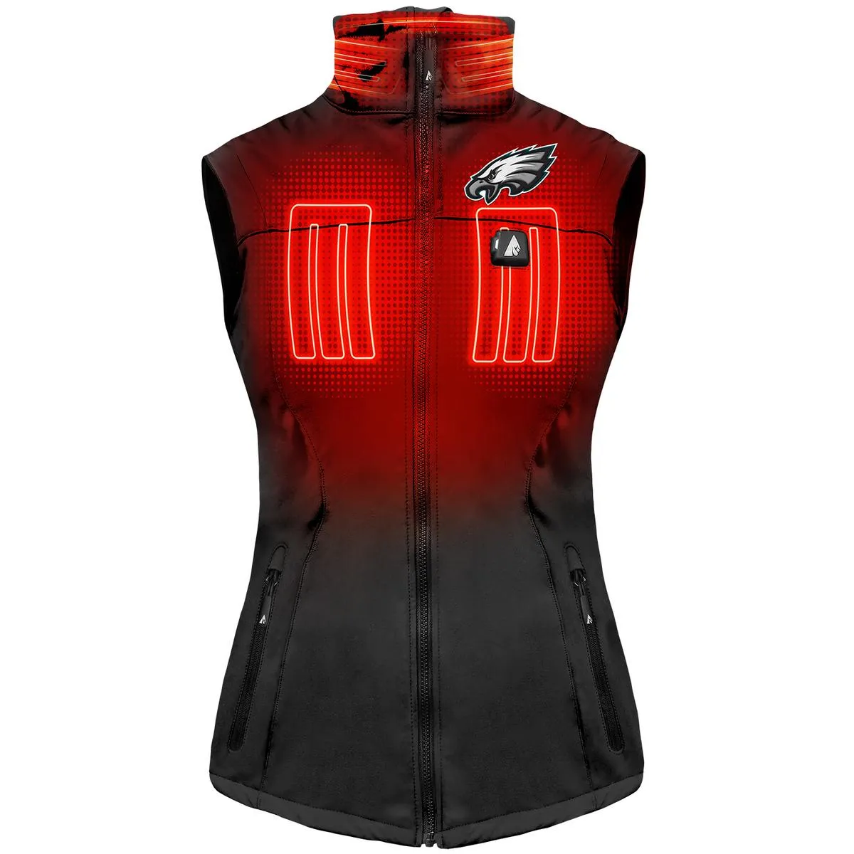 ActionHeat Philadelphia Eagles 5V Women's Softshell Battery Heated Vest