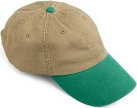 Adams AD969 Optimum Pigment Dyed-Cap - Khaki Aqua