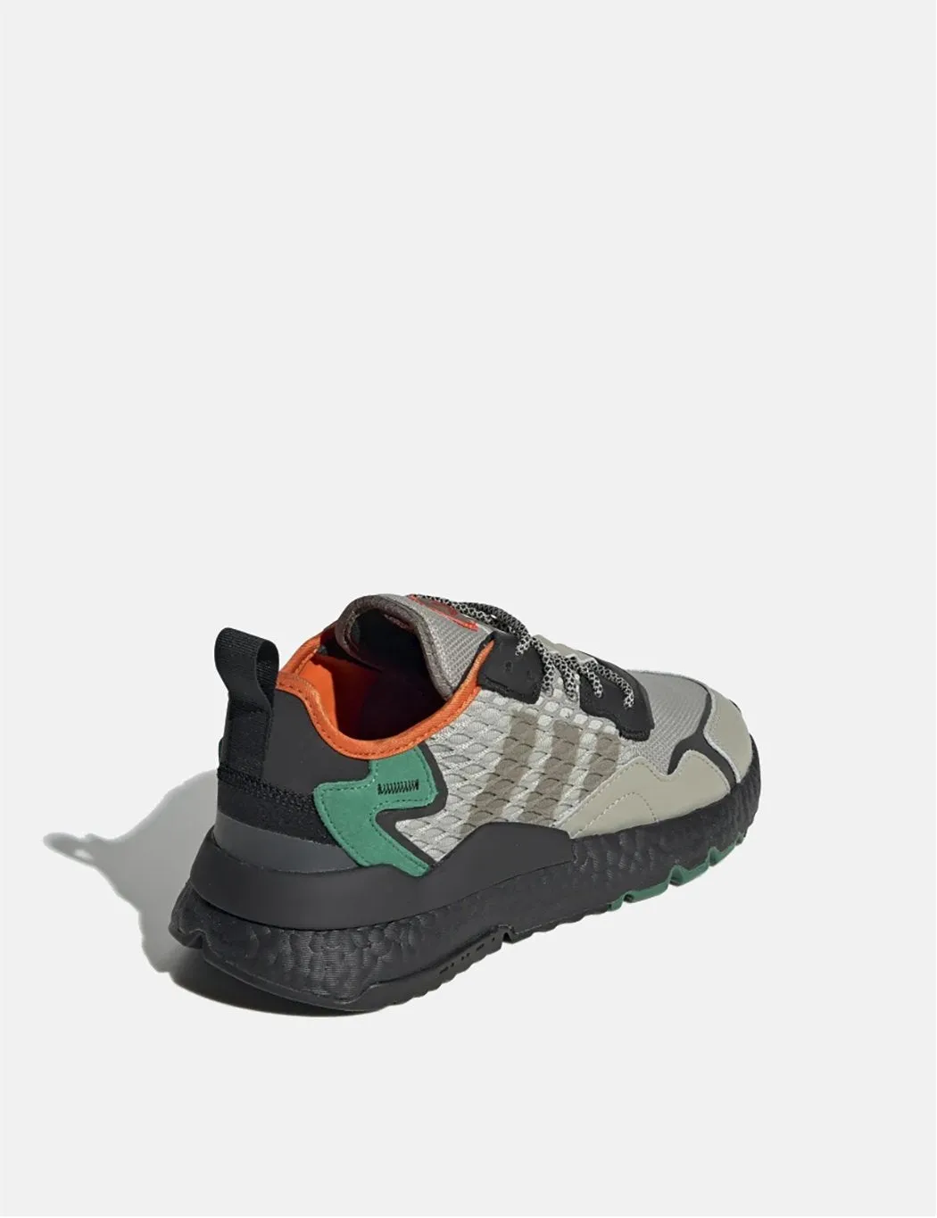 adidas Nite Jogger Shoes (EE5569) - Black / Seasame / Orange