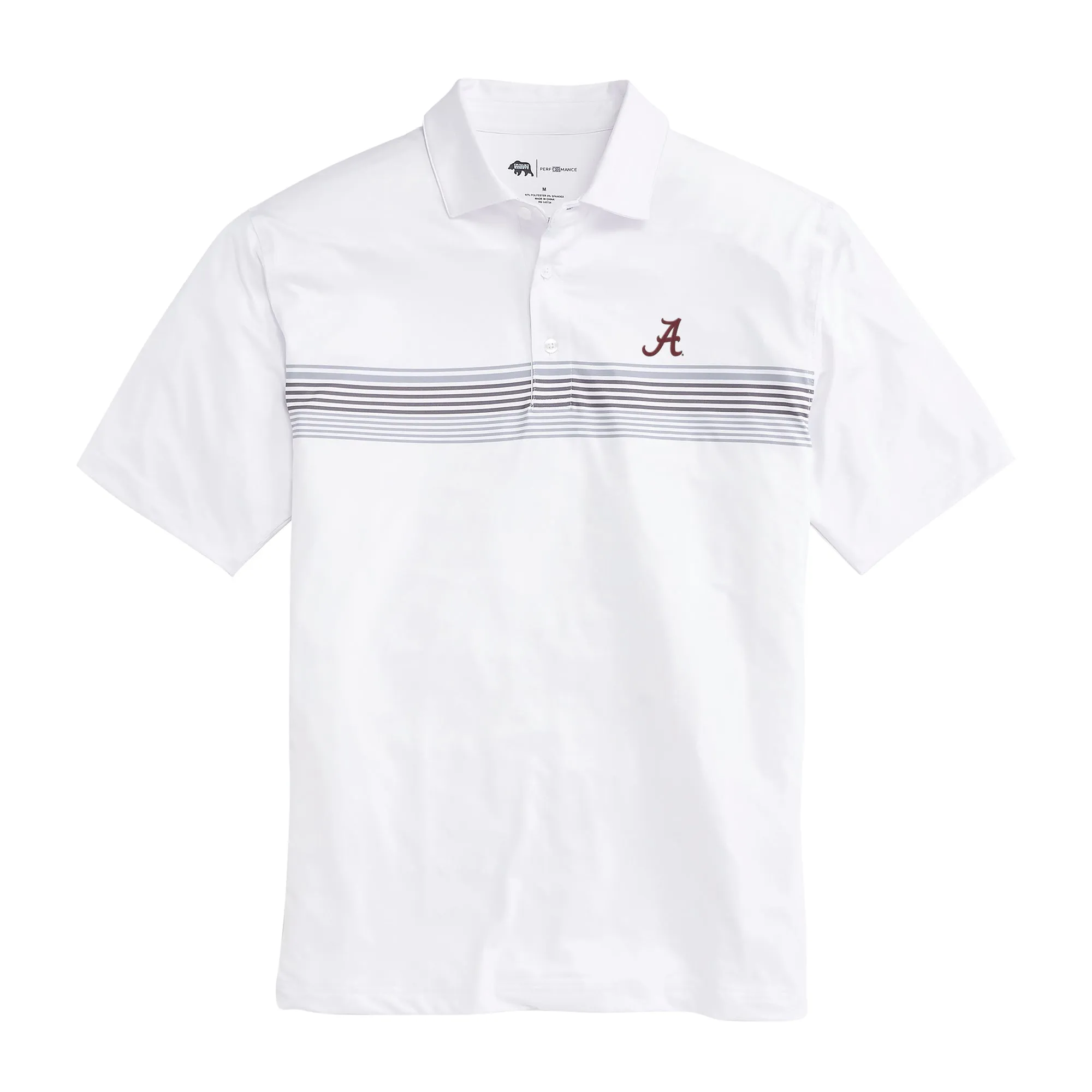 Alabama Prestwick Printed Performance Polo