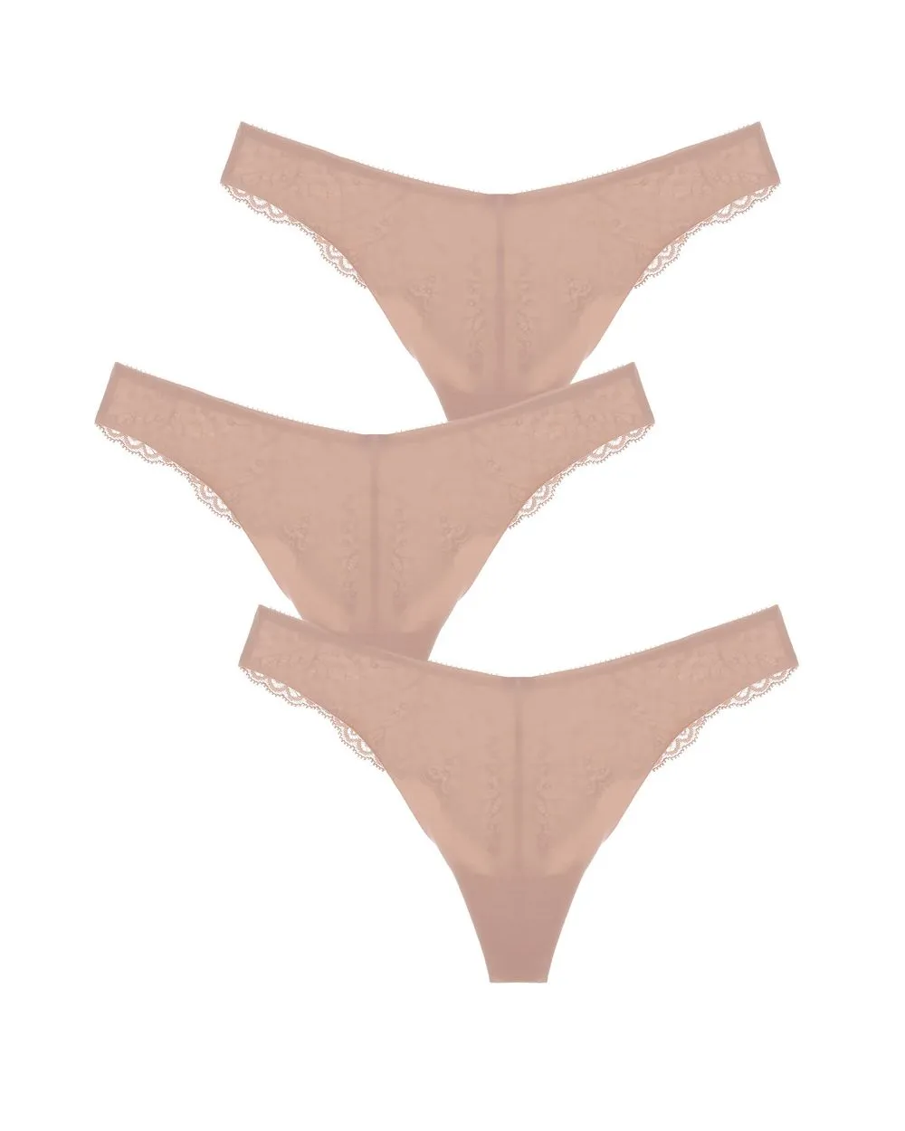 Allegra Jolie Thong 3 Pack