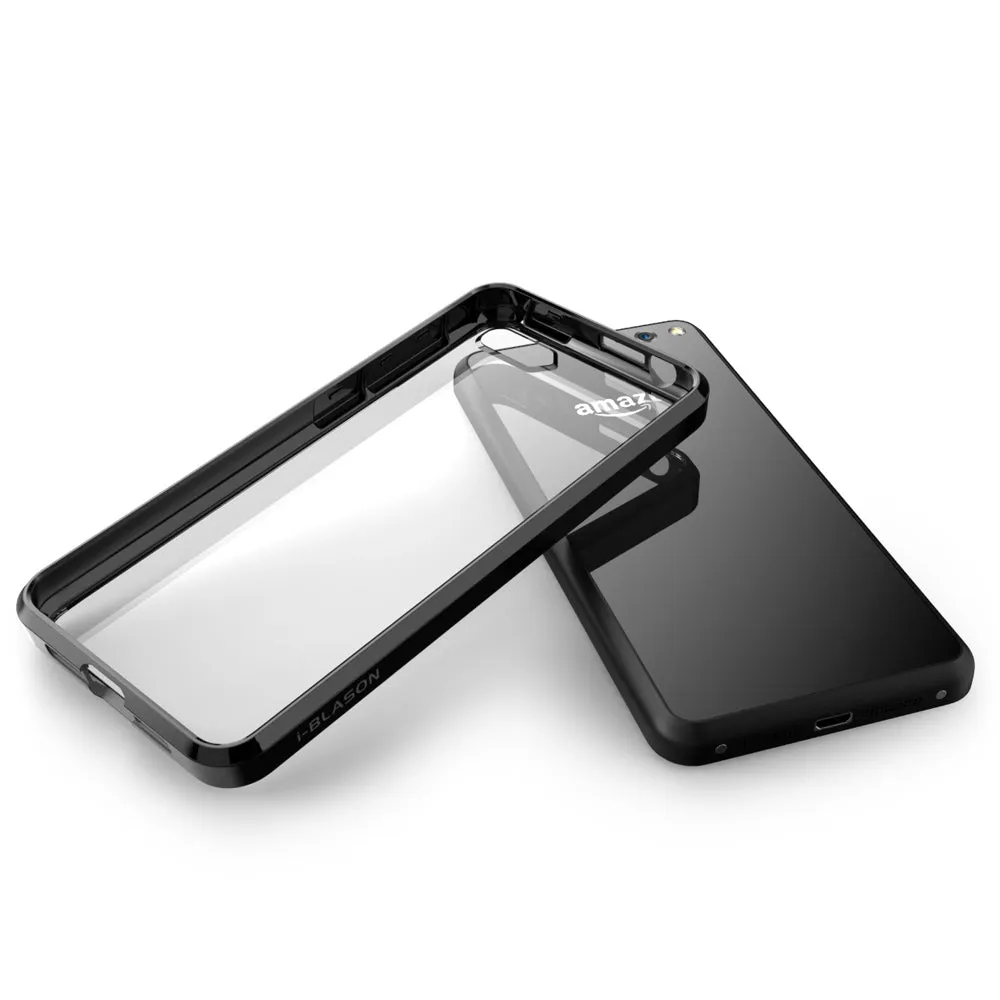 Amazon Fire Hybrid Clear Case-Clear/Black