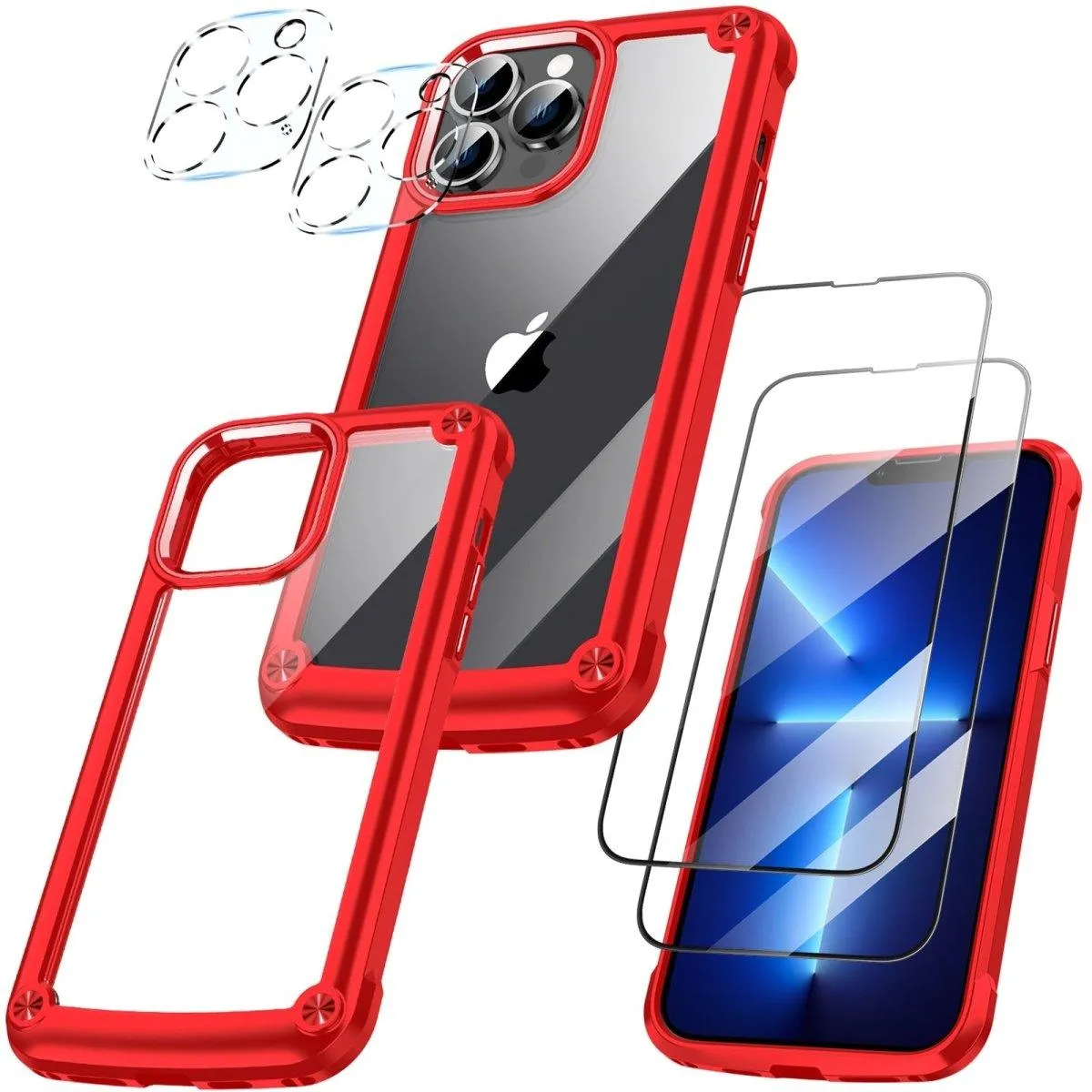 Ambo 5-in-1 Liquid TPU Protection Case For iPhone 15 Series