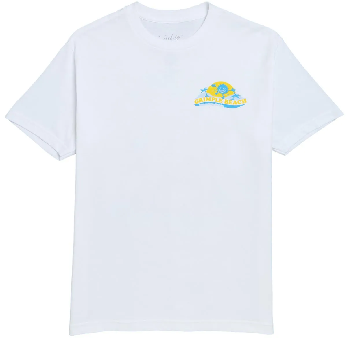 Anti-Hero Grimple Beach Tee - White