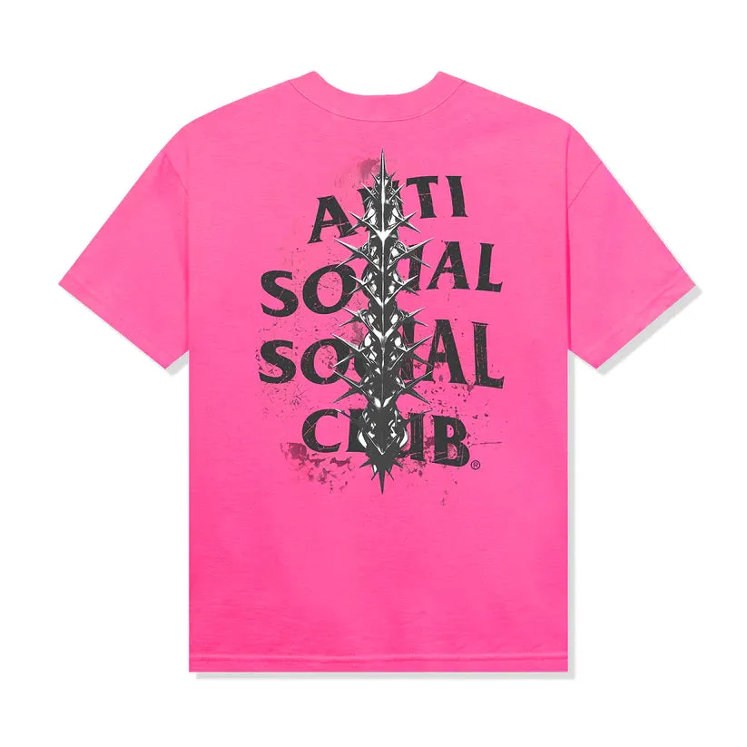 Anti Social Anguish Tee - Candy Pink