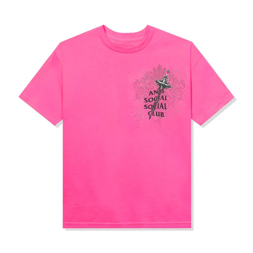 Anti Social Anguish Tee - Candy Pink