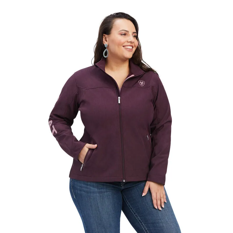 Ariat Women Team Mulberry Heather Soft-shell Jacket