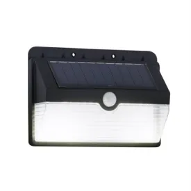 Arlec 200 Lumen LED Solar Sensor Floodlight Motion Sensor - Black