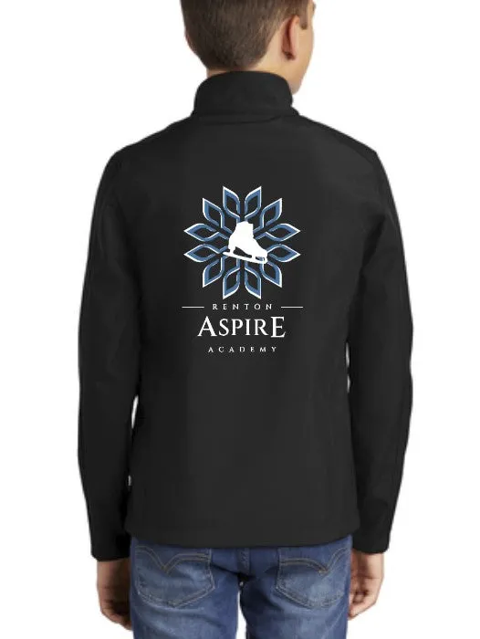 Aspire Academy Unisex Full Zip Core Soft Shell Jacket