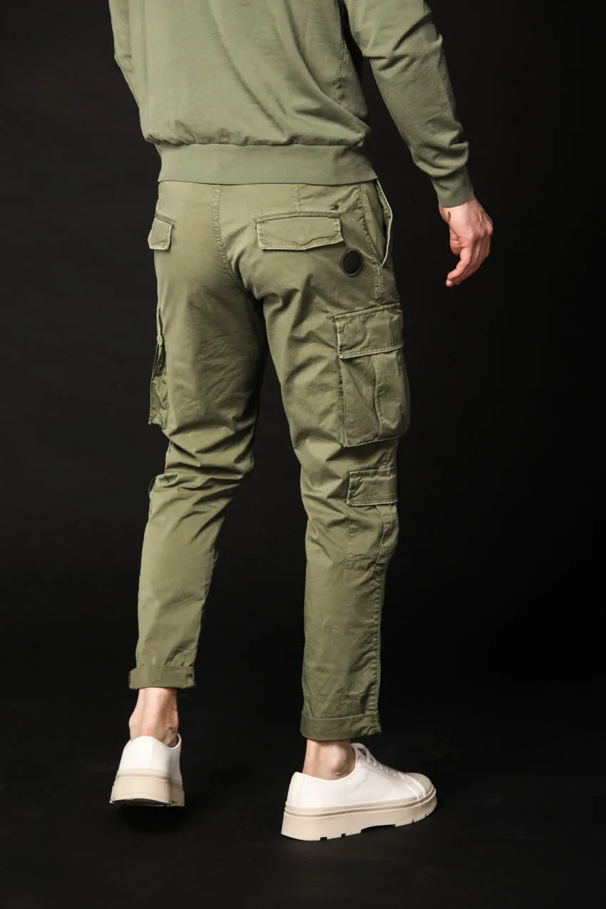 Bahamas pantalone cargo uomo in twill di cotone stretch limited edition regular ①