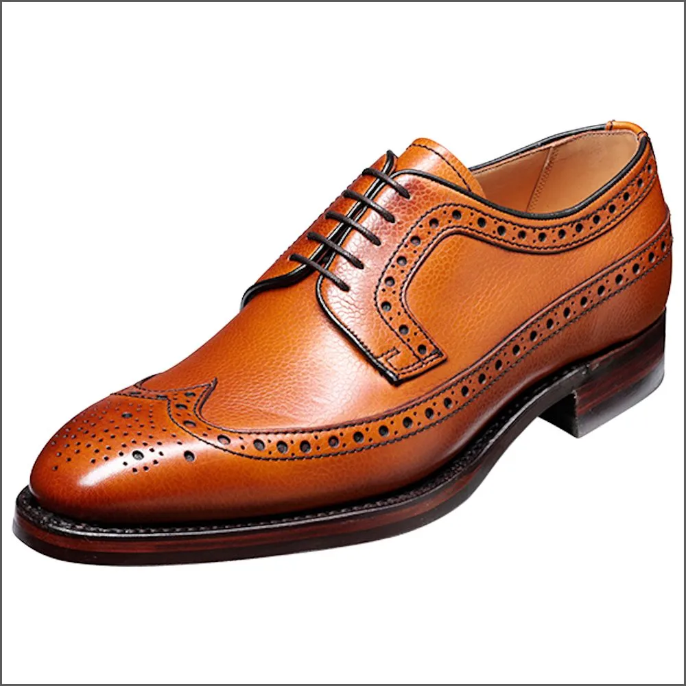 Barker Calvay Cedar Grain Wingtip Brogue/