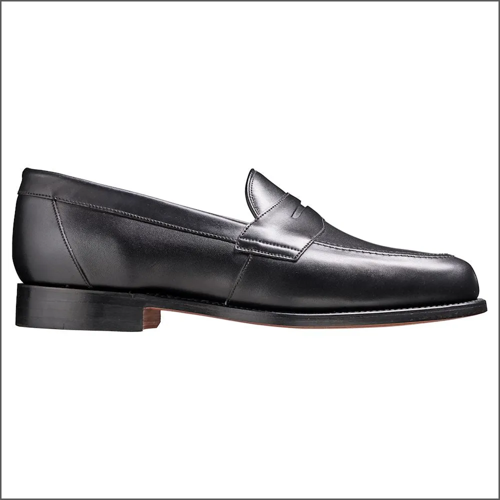 Barker Portsmouth - Black Calf Loafer--