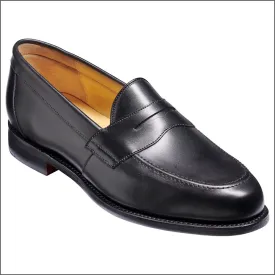 Barker Portsmouth - Black Calf Loafer--