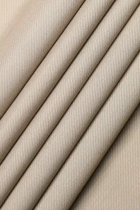 Beige Wash & Wear Fabric