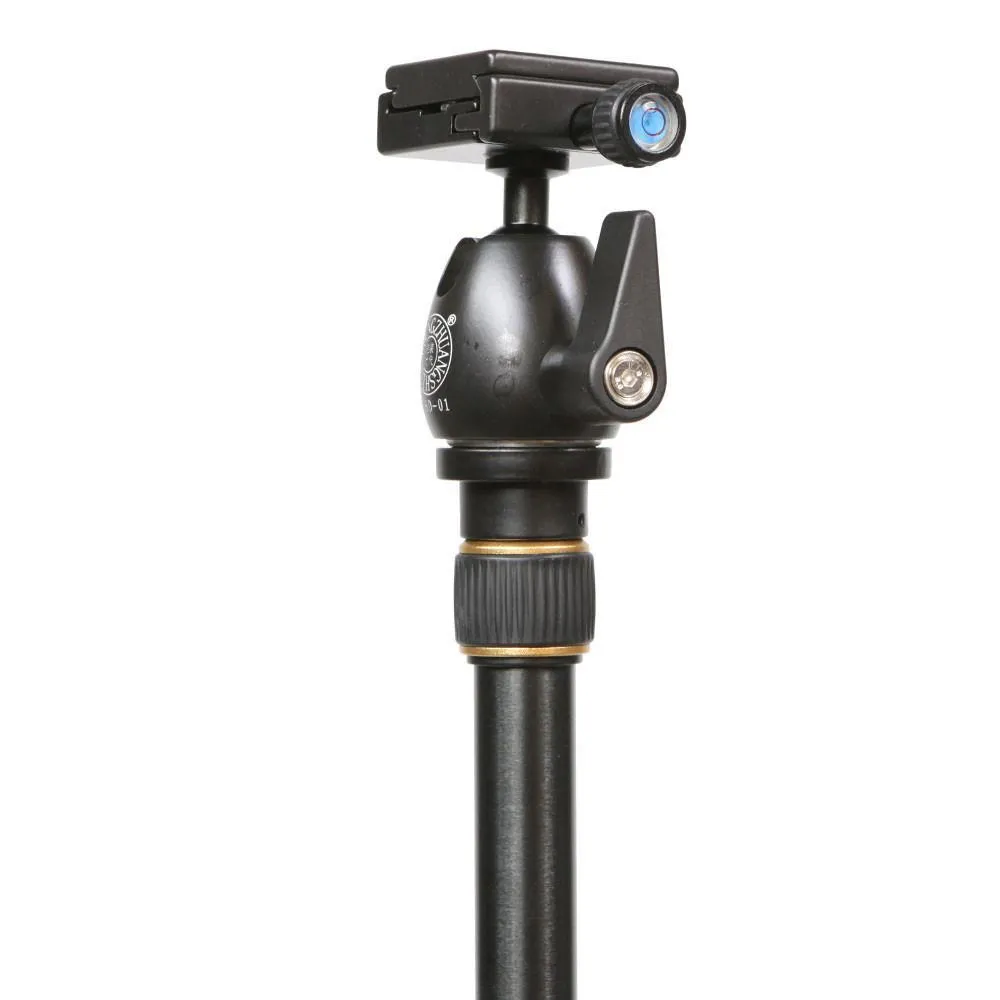 Beike Convertible Professional Traveller Folding Monopod/ Tripod with Ball Head (QZSD-555)