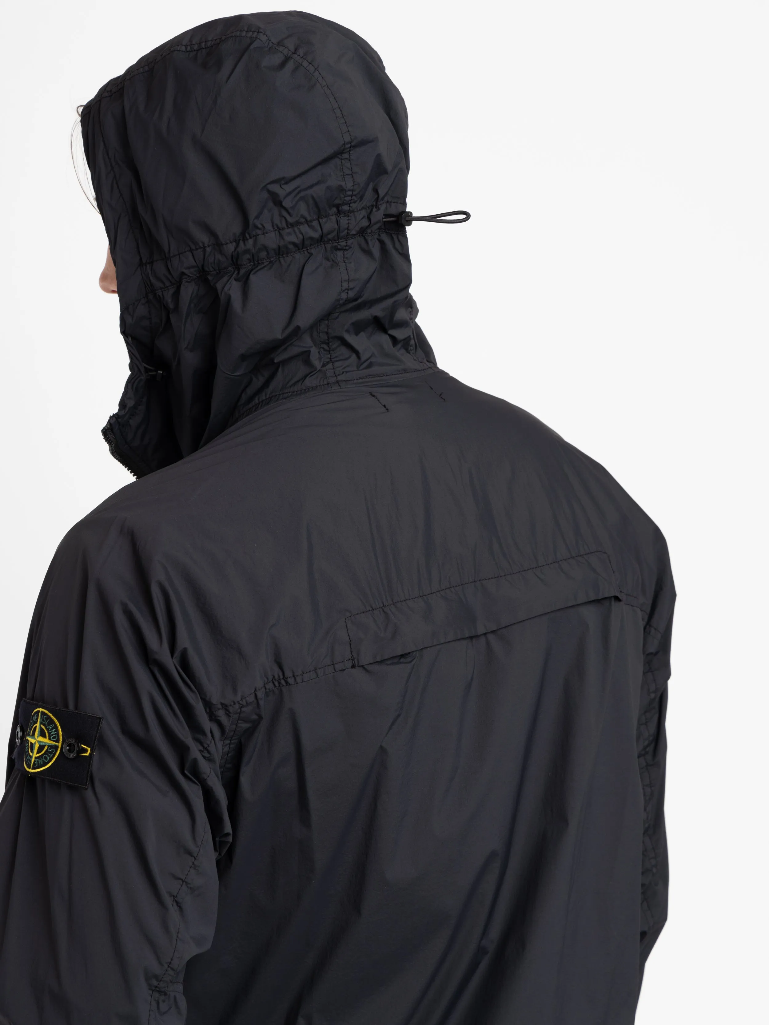 Black Skin Touch Nylon-TC Performance Jacket