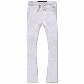 Boys Jordan Craig Uptown Stacked Sweatpants (Heather Grey) 8821LB