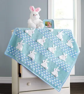 Bunny Trail Blanket Pattern