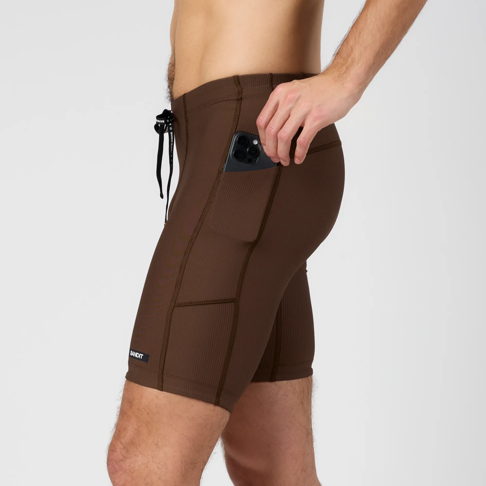 Cadence™ Next Gen 7 Pocket Half Tights - Umber