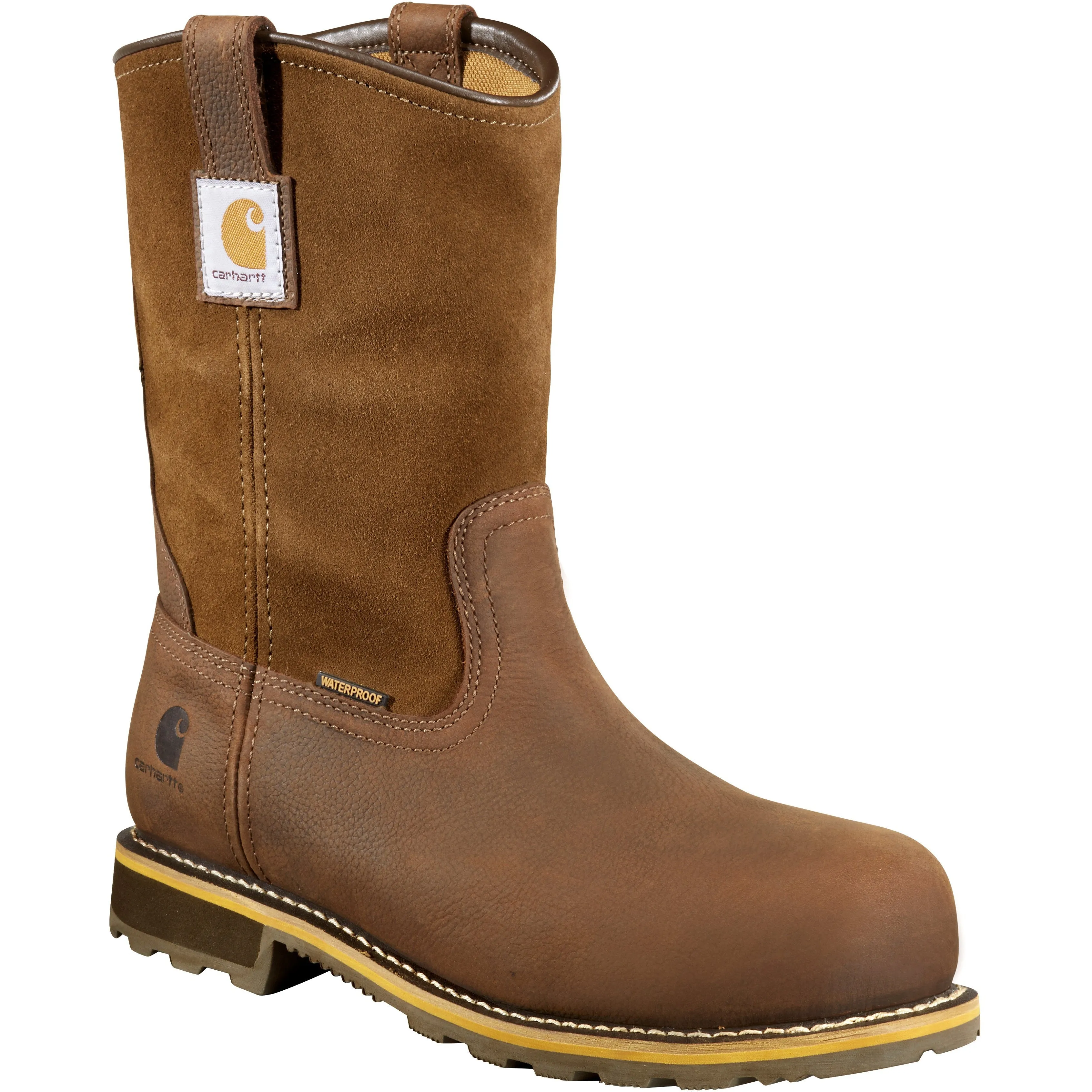 Carhartt Men's Wellington 10" Soft Toe WP Work Boot - CMP1053