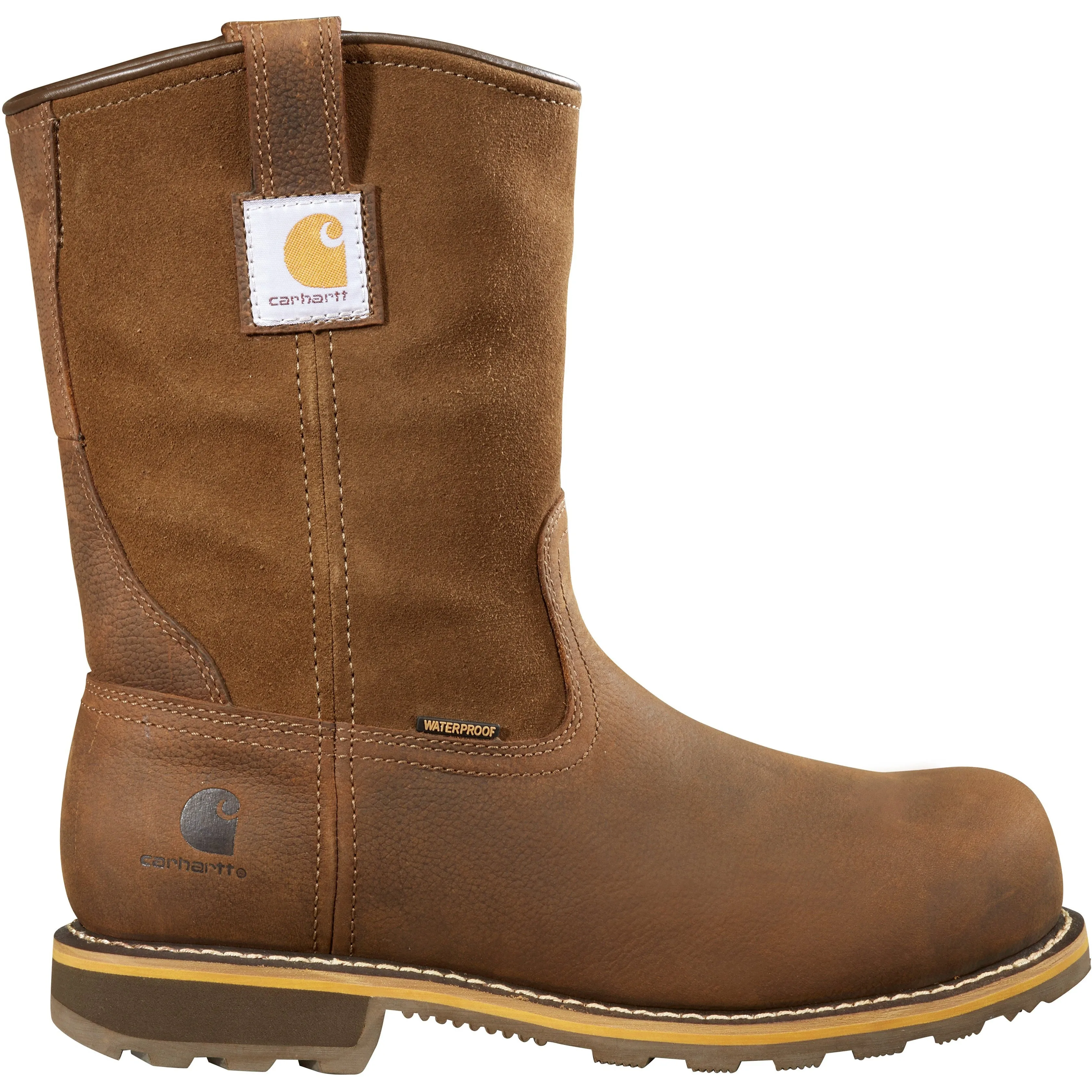 Carhartt Men's Wellington 10" Soft Toe WP Work Boot - CMP1053