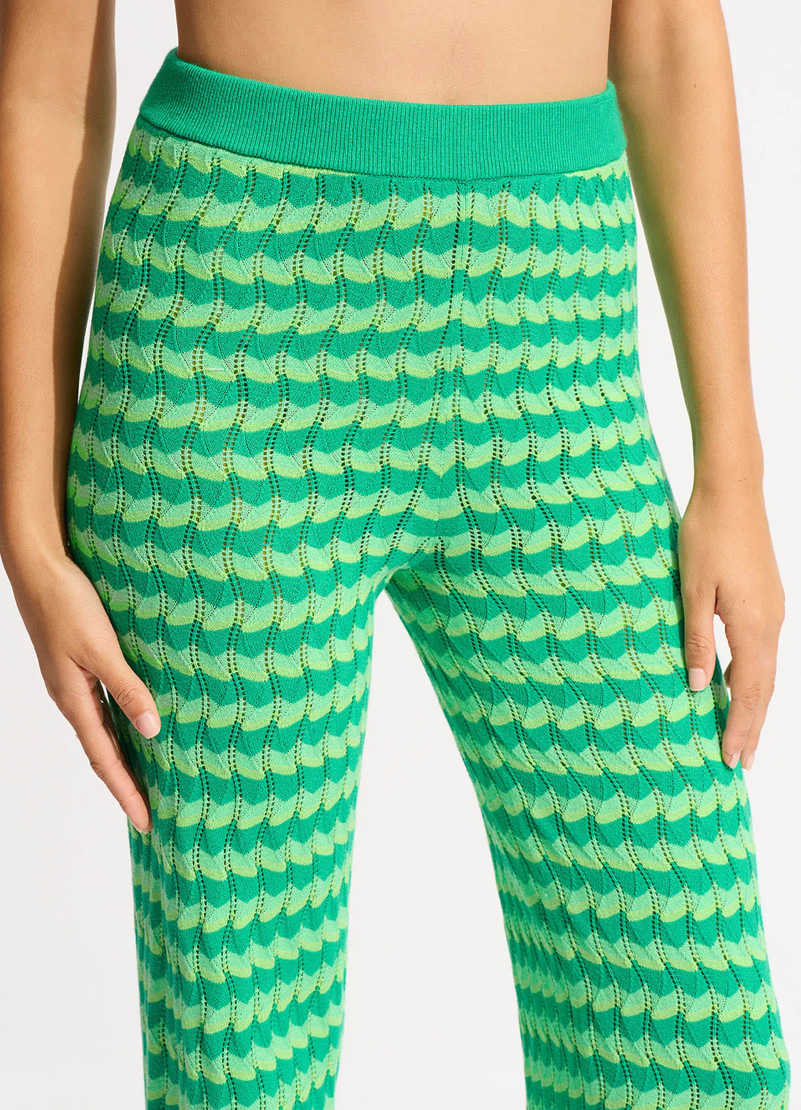 Carnaby Knit Pant - Jade