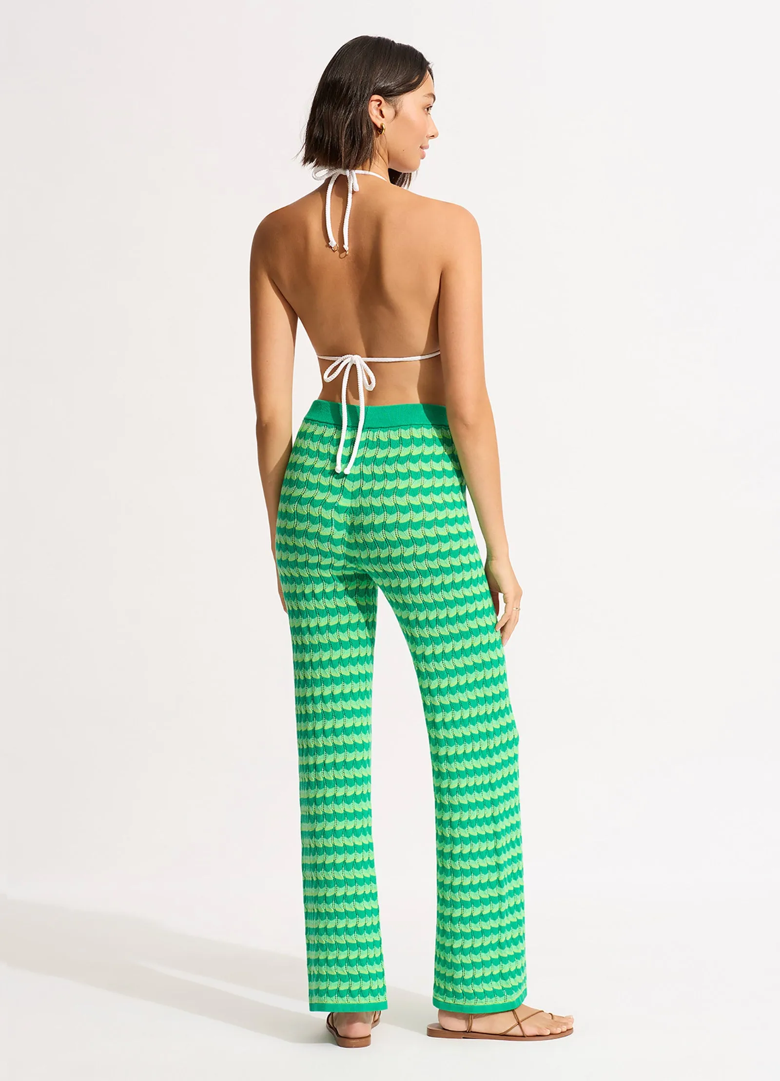 Carnaby Knit Pant - Jade