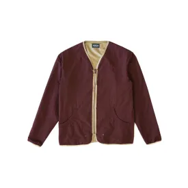 Cedar Reversible Liner (Maroon/Khaki)