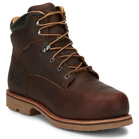 Chippewa Men's Serious  6" Comp Toe WP Metguard Lace-Up Work Boot - 72301