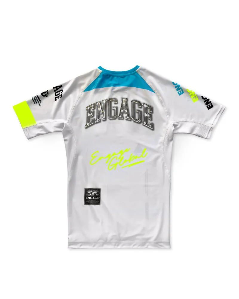 Chrome Short Sleeve Rash Guard