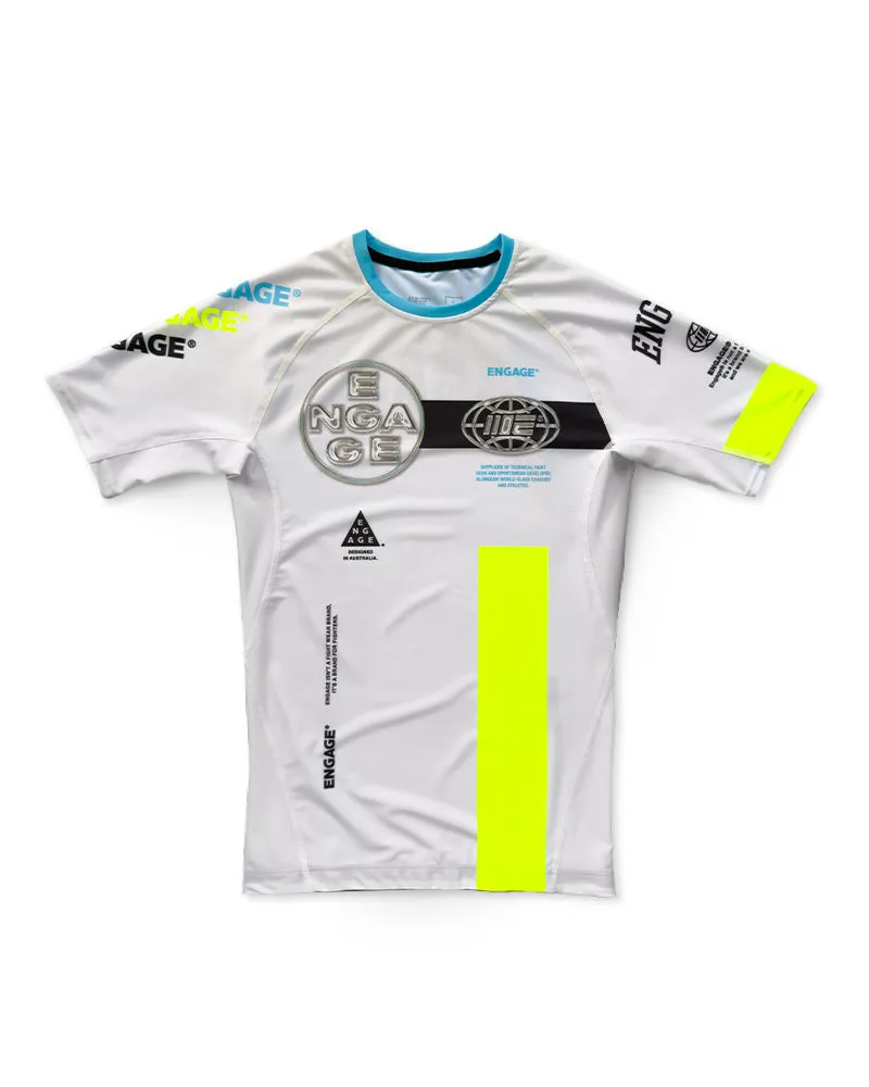 Chrome Short Sleeve Rash Guard