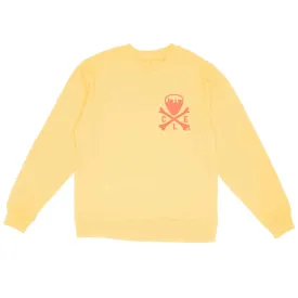 CLE Logo - Unisex Crewneck Sweatshirt - Pigment Yellow