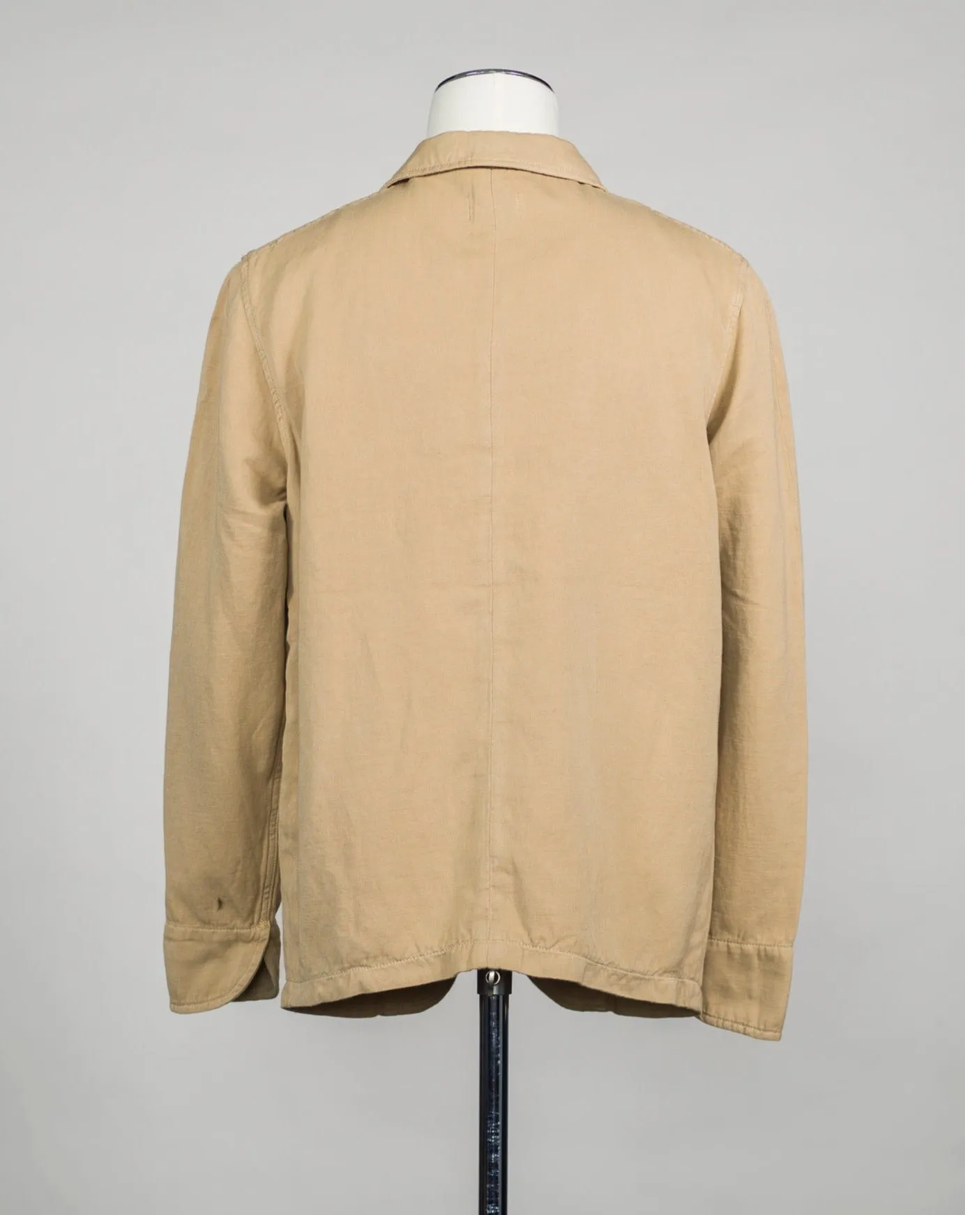 C.O.F. Studio Cotton & Linen Painter Jacket / Khaki