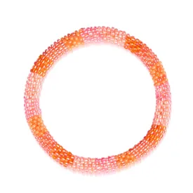 Creamsicle | Himalayan Glass Bead Bracelet